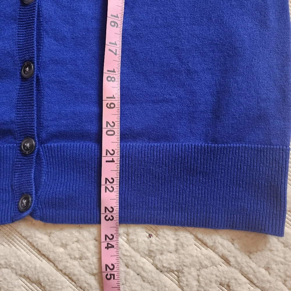 L Old Navy Royal blue cardigan